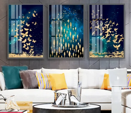 Set tablouri animale — tablou canvas
