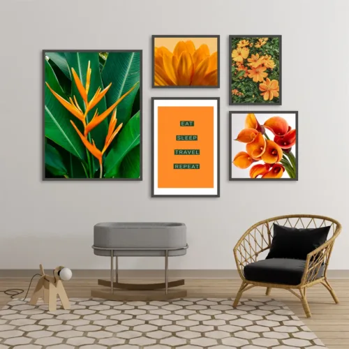 Tablouri plante tropicale cu citate