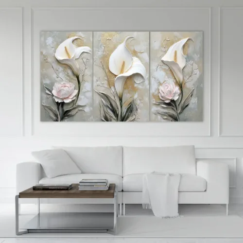 Set de tablouri cu crini — tablou canvas